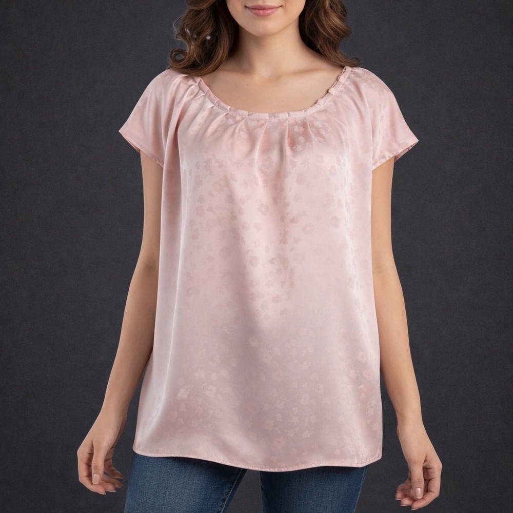Lauren Conrad bow back blouse, XL